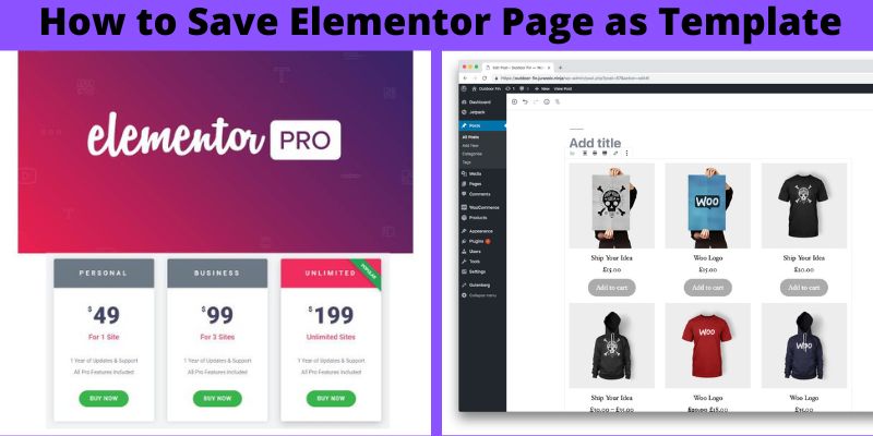 How to Save Elementor Page as Template 2