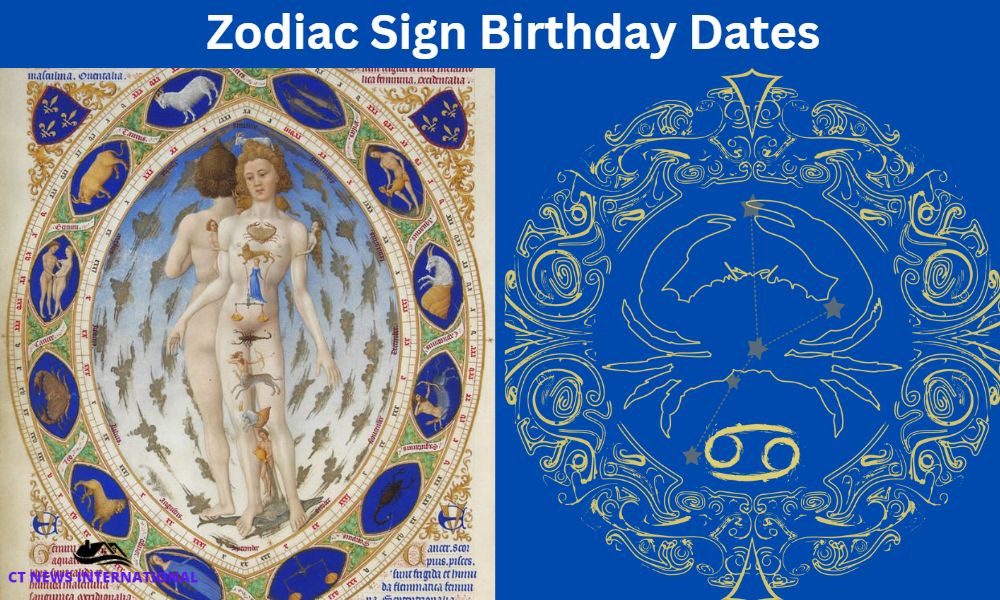 Zodiac Sign Birthday Dates